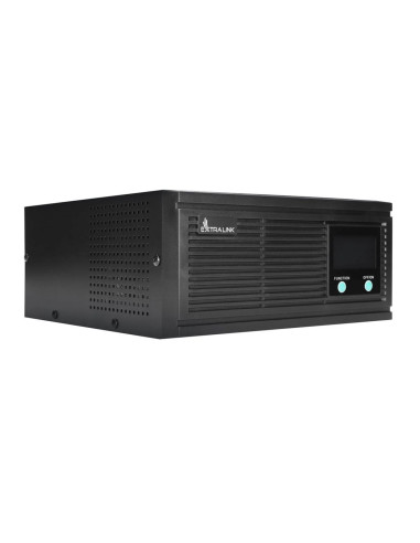 Extralink Piorun 2000Va/1600W Inwerter Czysta Sinusoida, Napięcie Akumulatora 24Vdc