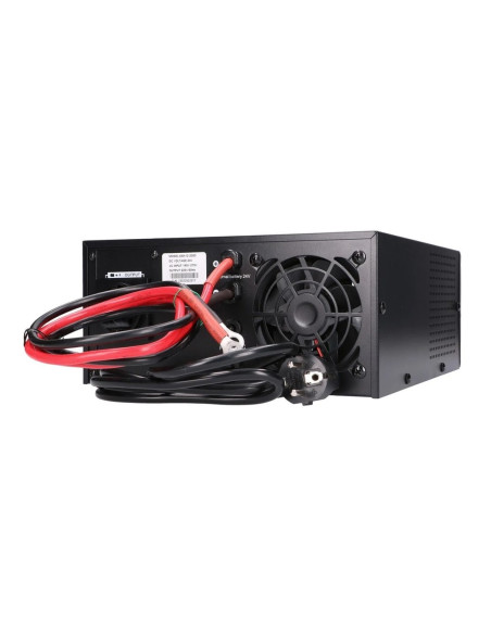 Extralink Piorun 2000Va/1600W Inwerter Czysta Sinusoida, Napięcie Akumulatora 24Vdc