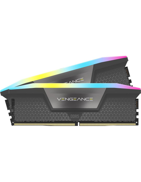 Corsair Vengeance Rgb, Ddr5-6000, Cl36, Amd Expo - 32 Gb Dual Kit, Szary