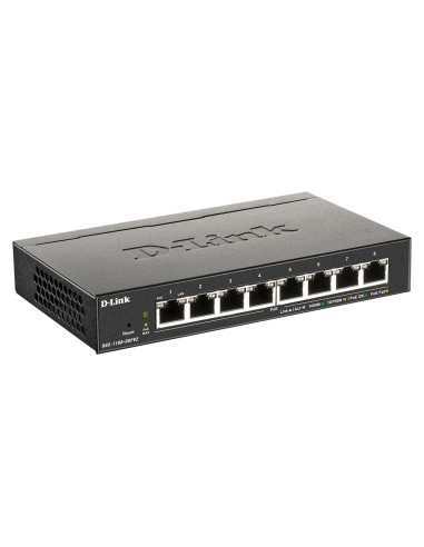 D-Link Dgs-1100-08Pv2/E 8-Port Poe Gigabit Smart Mana