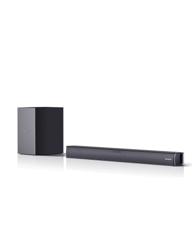 Soundbar Sharp Ht-Sbw182 2.1 Slim Soundbar Hdmi, Optical, Bluetooth, 160 W, 74 Cm With Wireless Subwoofer