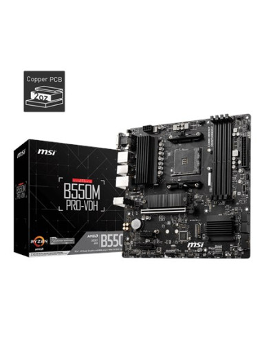 Msi B550M Pro-Vdh Płyta Główna Amd B550 Socket Am4 Micro Atx
