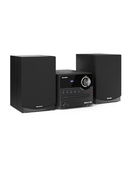 Sharp Xl-B512(Bk) Mikrosystem Hi-Fi, Cd/Fm/Usb/Bluetooth V5.0, 45W, Czarny Sharp | Mikrosystem Hi-Fi | Xl-B512(Bk) | Gniazdo Usb