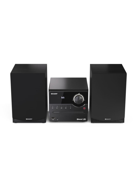 Sharp Xl-B512(Bk) Mikrosystem Hi-Fi, Cd/Fm/Usb/Bluetooth V5.0, 45W, Czarny Sharp | Mikrosystem Hi-Fi | Xl-B512(Bk) | Gniazdo Usb