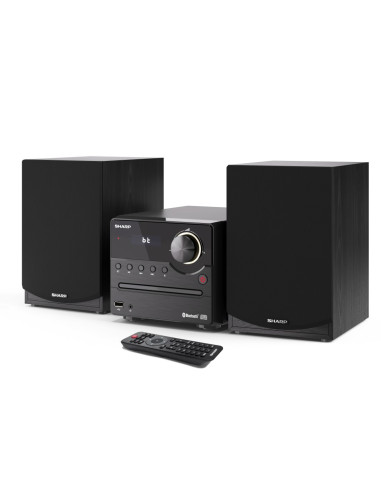 Sharp Xl-B512(Bk) Mikrosystem Hi-Fi, Cd/Fm/Usb/Bluetooth V5.0, 45W, Czarny Sharp | Mikrosystem Hi-Fi | Xl-B512(Bk) | Gniazdo Usb