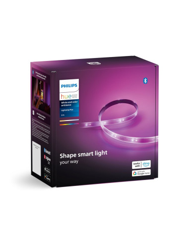 Philips Hue White And Color Ambiance Podstawa Lightstrip Plus V4, 2 Metry