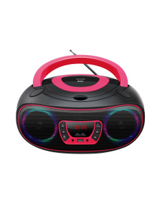 Denver Tcl-212Bt Pink Odtwarzacz Cd Przenośny Odtwarzacz Cd Czarny, Różowy 2