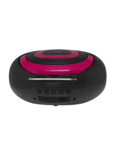 Denver Tcl-212Bt Pink Odtwarzacz Cd Przenośny Odtwarzacz Cd Czarny, Różowy