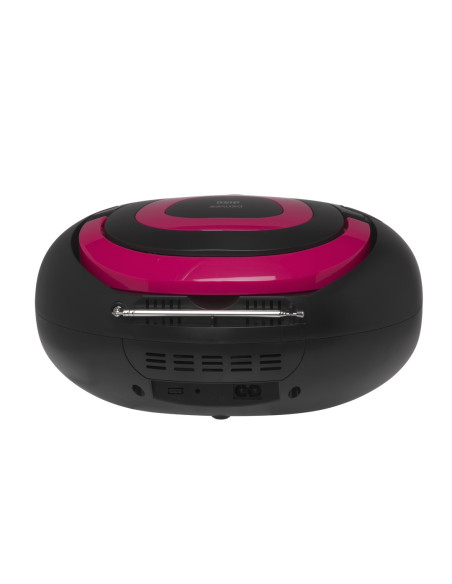 Denver Tcl-212Bt Pink Odtwarzacz Cd Przenośny Odtwarzacz Cd Czarny, Różowy