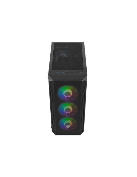 Fury Obudowa Komputerowa Fury Shobo Sh4F Rgb Midi Z Oknem Czarna