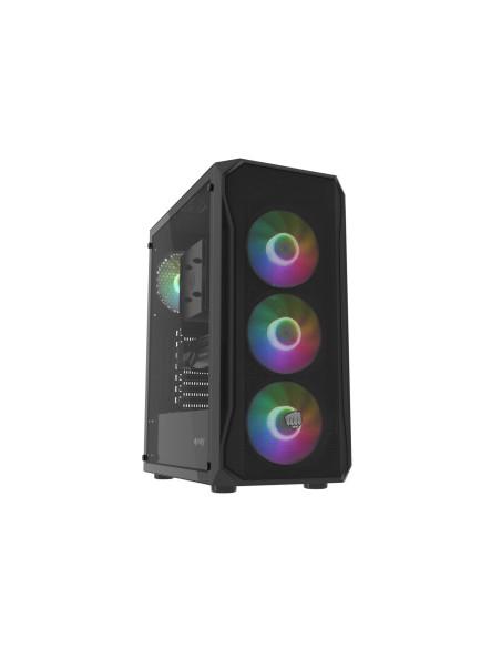 Fury Obudowa Komputerowa Fury Shobo Sh4F Rgb Midi Z Oknem Czarna