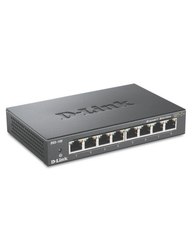 D-Link Dgs-108 Czarny