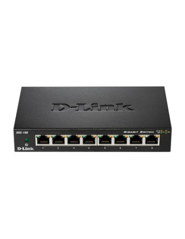 D-Link Dgs-108 Czarny