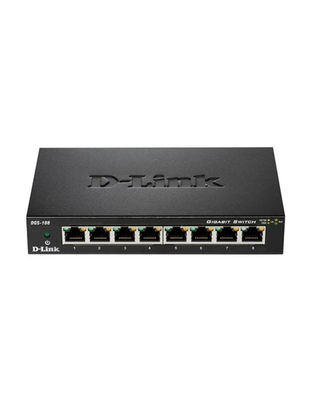 D-Link Dgs-108 Czarny