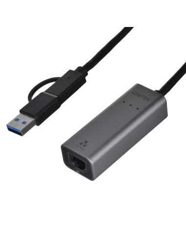 Unitek Adapter Usb-A/Usb-C - Rj-45 2.5 Gbit, U1313C