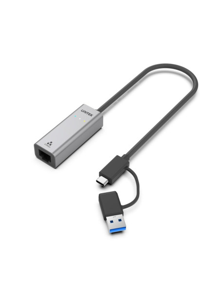 Unitek Adapter Usb-A/Usb-C - Rj-45 2.5 Gbit, U1313C