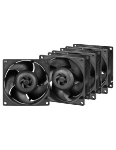 Arctic S8038-10K Procesor Wentylator 8 Cm Czarny 4 Szt.