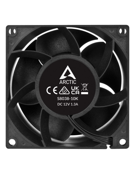Arctic S8038-10K Procesor Wentylator 8 Cm Czarny 4 Szt.
