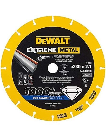 Dewalt Dt40255-Qz Element Do Szlifierki Kątowej Tarcza Tnąca