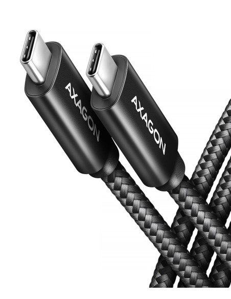 Axagon Bucm4X-Cm10Ab Kabel Usb Usb 3.2 Gen 2X2 1 M Usb C Czarny