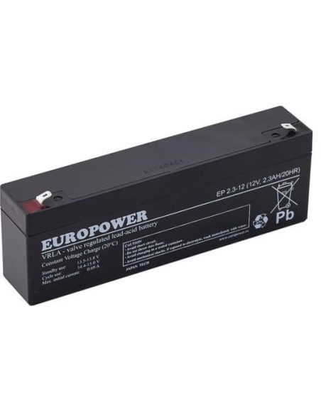 Akumulator Agm Europower Serii Ep 12V 2.3Ah (Żywotność 6-9 Lat)