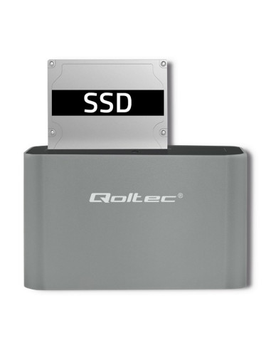 Qoltec Stacja Dokująca Hdd/Ssd | 2.5"/3.5" Sata | Usb 3.0