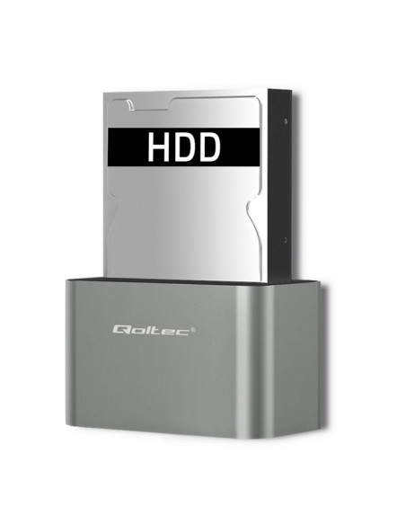 Qoltec Stacja Dokująca Hdd/Ssd | 2.5"/3.5" Sata | Usb 3.0