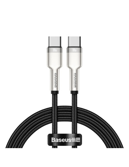 Kabel Usb-C Do Usb-C Baseus Cafule, 100W, 1M (Czarny) Kabel Usb Catjk-C01