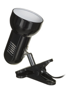 Lampka Na Biurko Mocowana Na Klips Kolor Czarny Metalowa Duży Gwint E27 2