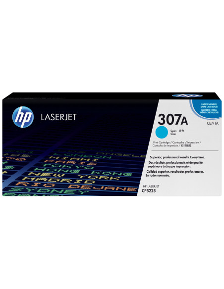 Hp 307A Oryginalny Wkład Z Błękitnym Tonerem Laserjet