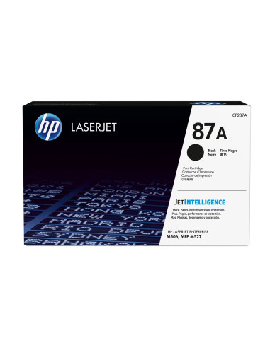 Hp 87A Oryginalny Wkład Z Czarnym Tonerem Laserjet