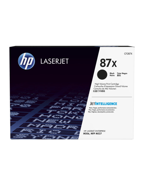 Hp 87X Oryginalny Wkład Z Czarnym Tonerem Laserjet Xl