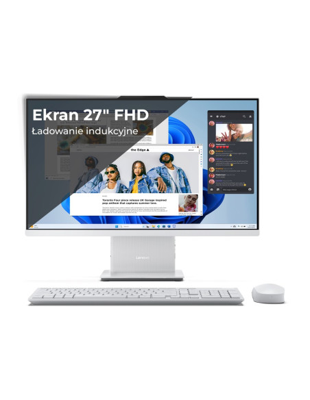 Lenovo Ideacentre Aio 27Irh9 I7-13620H 27" Fhd Ips 350Nits Ag 16Gb Ddr5 5200 Ssd512 Intel Uhd Graphics Win11 Cloud Grey