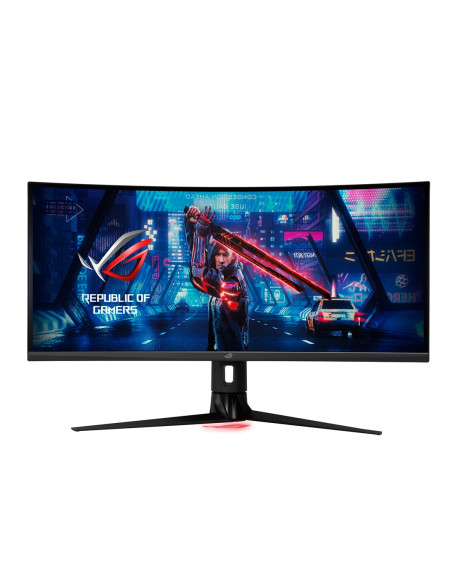 Asus Rog Strix Xg349C Monitor Komputerowy 86,7 Cm (34.1") 3440 X 1440 Px Ultrawide Quad Hd Czarny