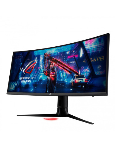 Asus Rog Strix Xg349C Monitor Komputerowy 86,7 Cm (34.1") 3440 X 1440 Px Ultrawide Quad Hd Czarny