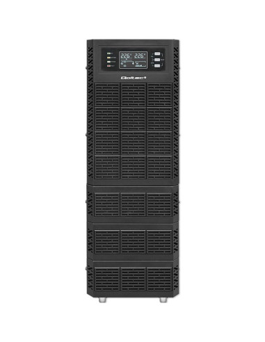 Qoltec Zasilacz Awaryjny Ups 10Kva | 10000W | Power Factor 1.0 | Lcd | Epo | Usb | On-Line