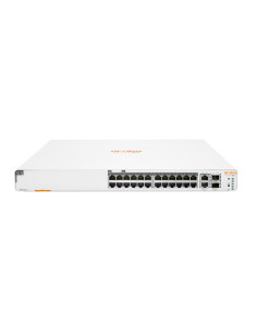 Aruba Instant On 1960 24G 20P Class4 4P Class6 Poe 2Xgt 2Sfp+ 370W Zarządzany L2+ Gigabit Ethernet (10/100/1000) Obsługa Poe 1U 