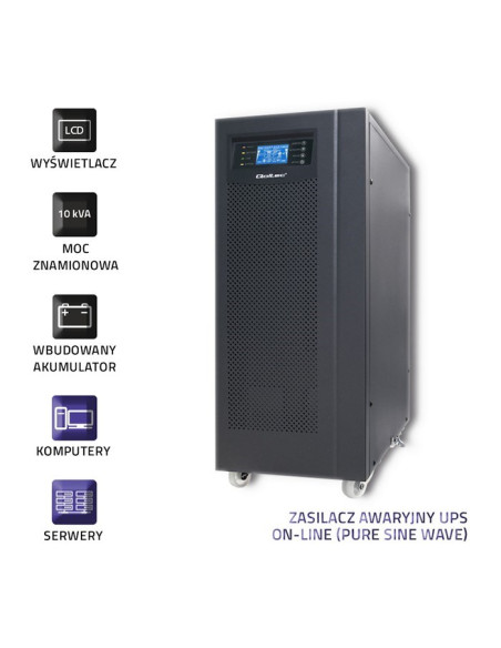 Zasilacz Qoltec 53044 (Mt  10000Va)