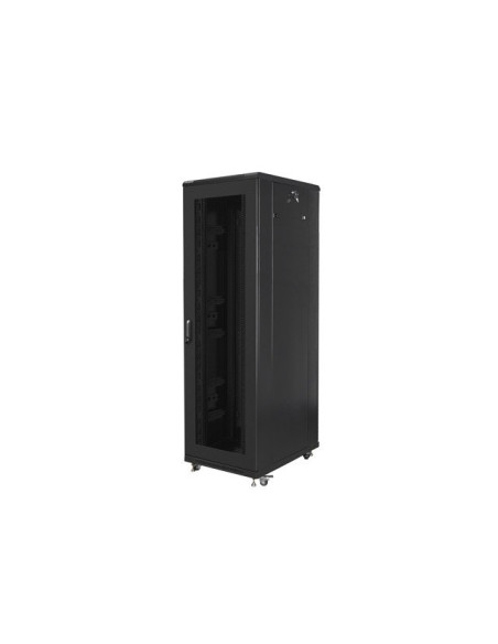 Lanberg Szafa Stojąca Rack 19" 42U 800X800 Drzwi Perforowane Czarna Ff01-8842-23B (Flat Pack)