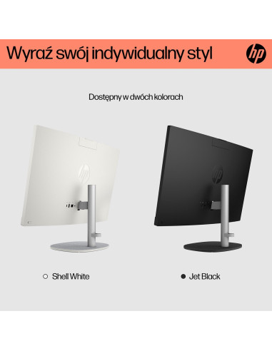 Hp Aio 24-Cr0312Nw Ryzen 5 7520 23.8" Fhd Ips 250Nits Ag 16Gb Ddr5 Ssd512 Radeon 610M Cam720P Kb+Mouse Win11 Shell White 2Y