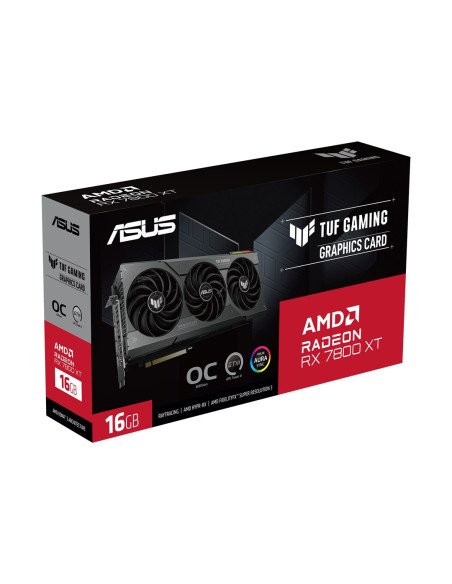 Karta Graficzna Asus Tuf Gaming Radeon Rx 7800 Xt Oc 16Gb Gddr6