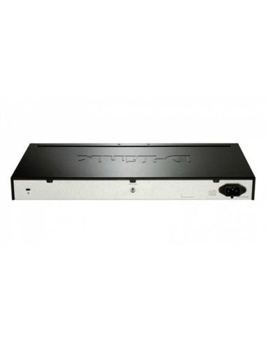 D-Link Dgs-1210-24P Zarządzany L2 Gigabit Ethernet (10/100/1000) Obsługa Poe Czarny