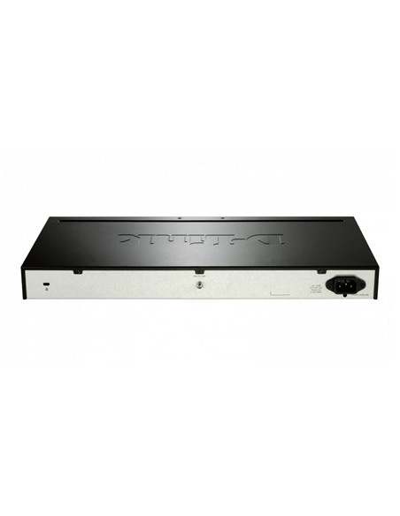 D-Link Dgs-1210-24P Zarządzany L2 Gigabit Ethernet (10/100/1000) Obsługa Poe Czarny