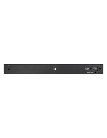 D-Link Dgs-1210-24P Zarządzany L2 Gigabit Ethernet (10/100/1000) Obsługa Poe Czarny