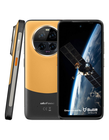 Ulefone Armor 23 Ultra 17,2 Cm (6.78") Hybrid Dual Sim Android 13 5G Usb Type-C 12 Gb 512 Gb 5280 Mah Czarny, Pomarańczowy