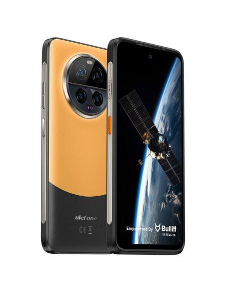 Ulefone Armor 23 Ultra 17,2 Cm (6.78") Hybrid Dual Sim Android 13 5G Usb Type-C 12 Gb 512 Gb 5280 Mah Czarny, Pomarańczowy