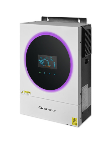 Qoltec Inwerter Solarny Off-Grid 6Kva | 6Kw | 120A | Mppt | Lcd | Wi-Fi | Bms | Sinus