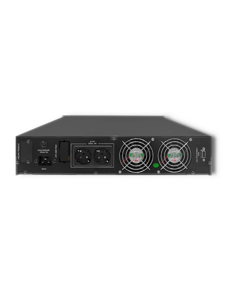 Qoltec Zasilacz Awaryjny Ups Rack | 3Kva | 2400W | Lcd