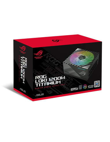 Asus Rog -Loki-1200T-Sfx-L-Gaming Moduł Zasilaczy 1200 W 20+4 Pin Atx Czarny, Srebrny