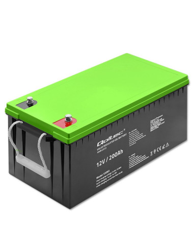 Qoltec Akumulator Żelowy 12V | 200Ah | Gel